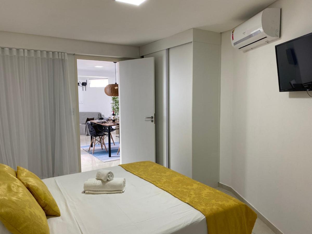 Bela Hospedagem - Pe Na Areia No Bessa, Wifi C/Vista Piscina E Mar João Pessoa Eksteriør billede