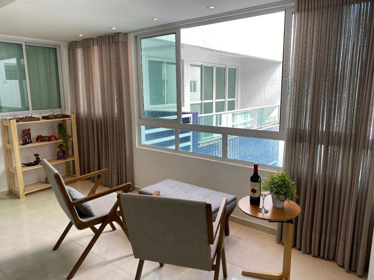 Bela Hospedagem - Pe Na Areia No Bessa, Wifi C/Vista Piscina E Mar João Pessoa Eksteriør billede