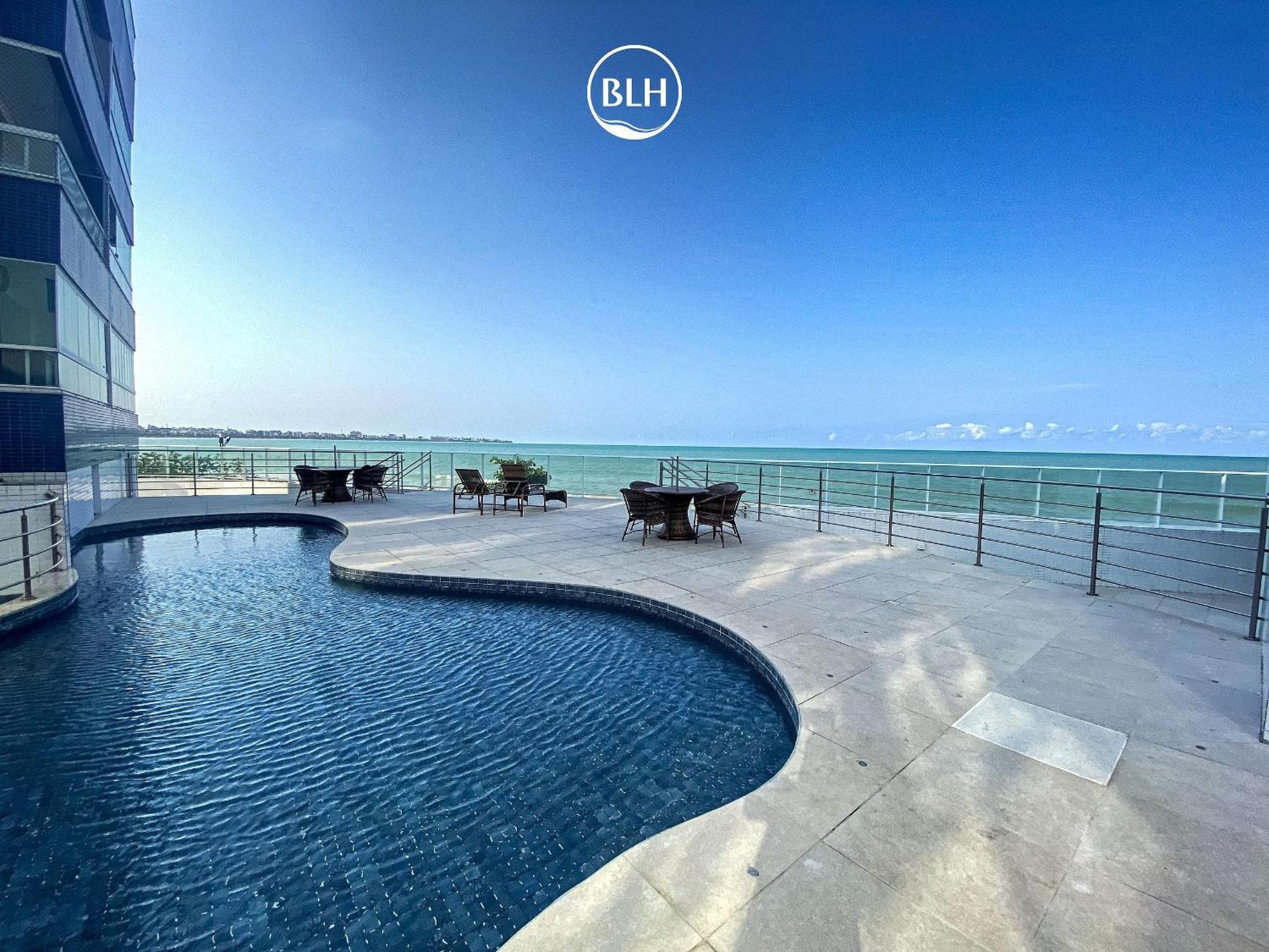 Bela Hospedagem - Pe Na Areia No Bessa, Wifi C/Vista Piscina E Mar João Pessoa Eksteriør billede